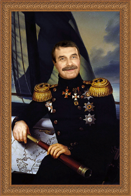Портрет адмирала И.Ф. Крузенштерна