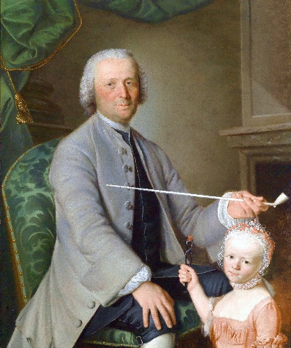 Портрет отца с дочерью