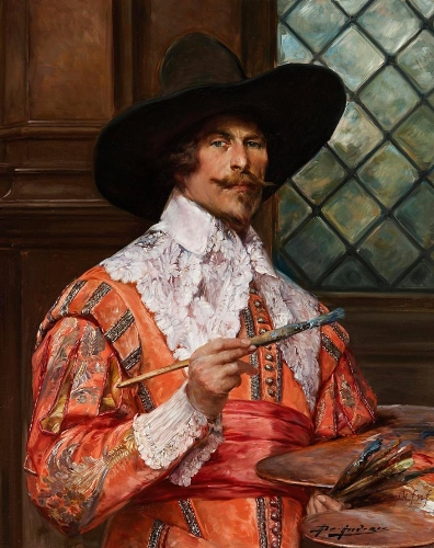 Портрет кавалера в красном
