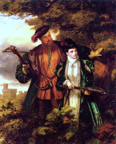 Генри VIII и Анна Болейн
