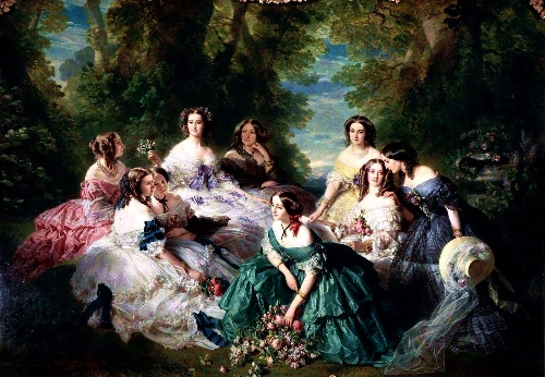 Императрица и ее французские дамы