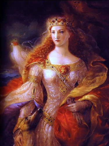 Королева Франции, жена Людовика VII