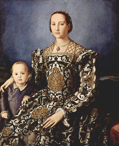 Портрет Элеоноры Толедской с сыном Джованни