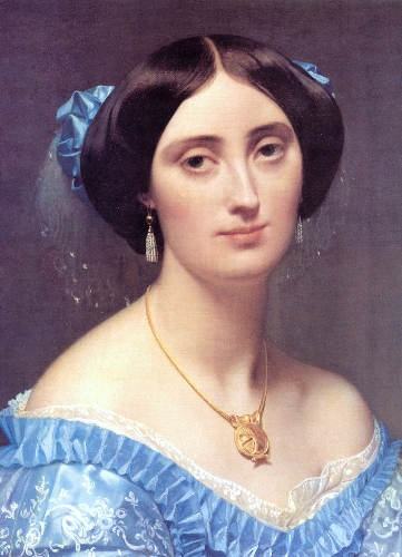 Портрет принцессы Альберт де Бройля (фрагмент)