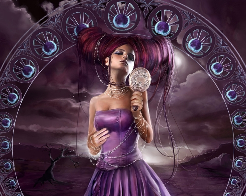 Фиолетовая фея