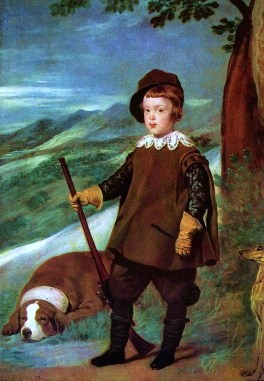 Принц Бальтазар Карлос в охотничьем костюме