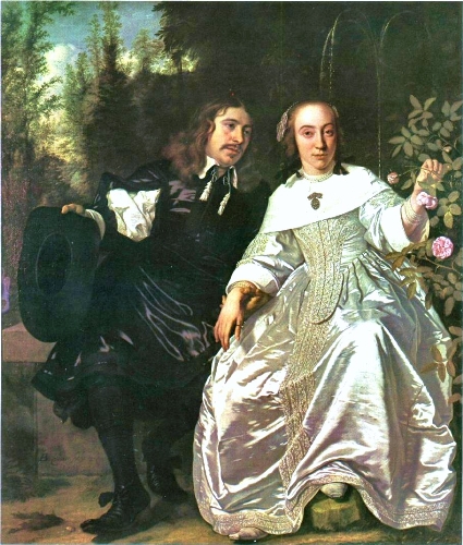 Портрет Абрахама и его жены