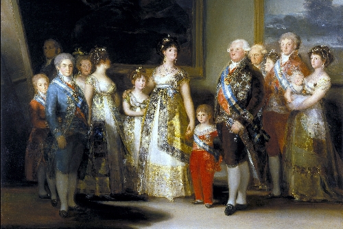 Карл IV Испании и его семьи